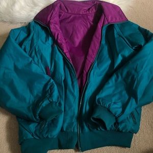 Reversible vintage Columbia jacket